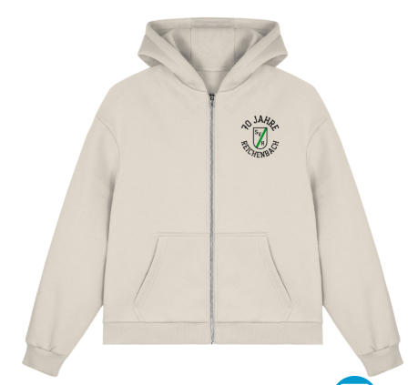 70 Jahre Logo — Fluffy ZIP-Jacke – Bild 1