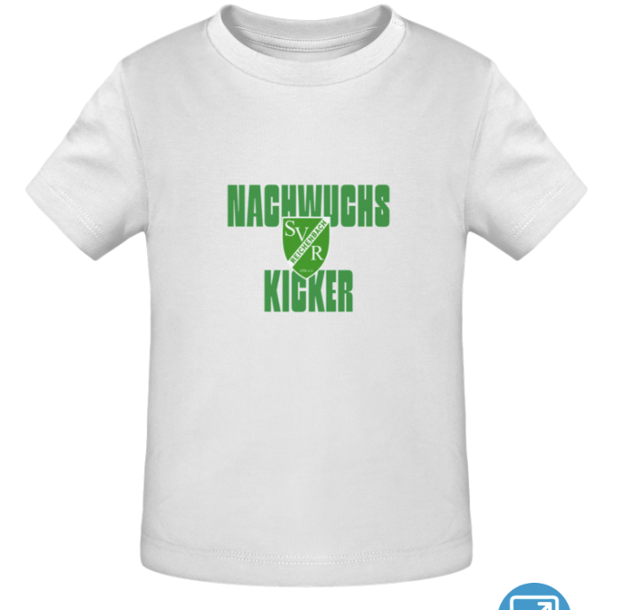 Nachwuchs Kicker — Baby T-Shirt – Bild 1