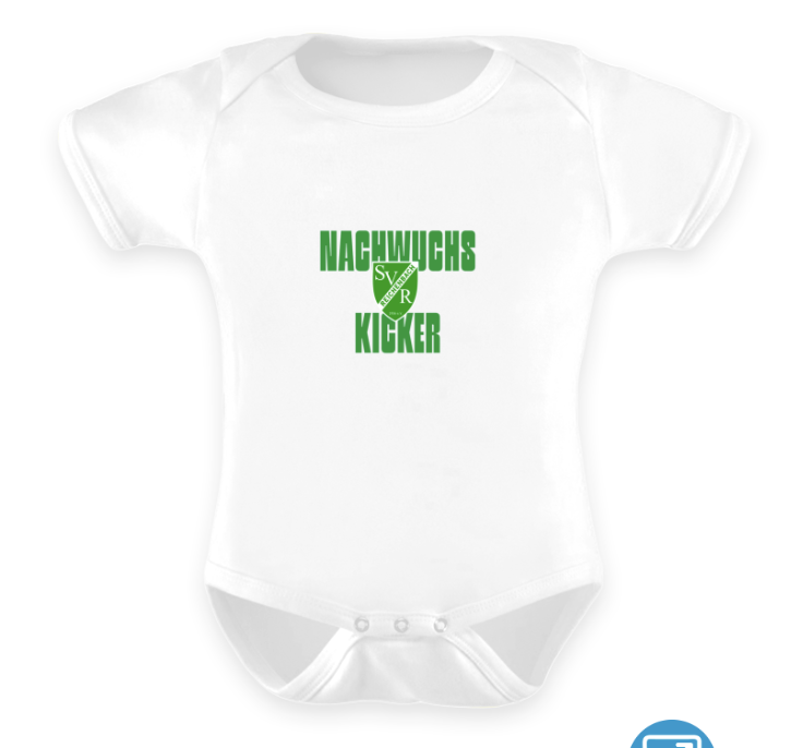 Nachwuchs Kicker — Baby Strampler – Bild 1