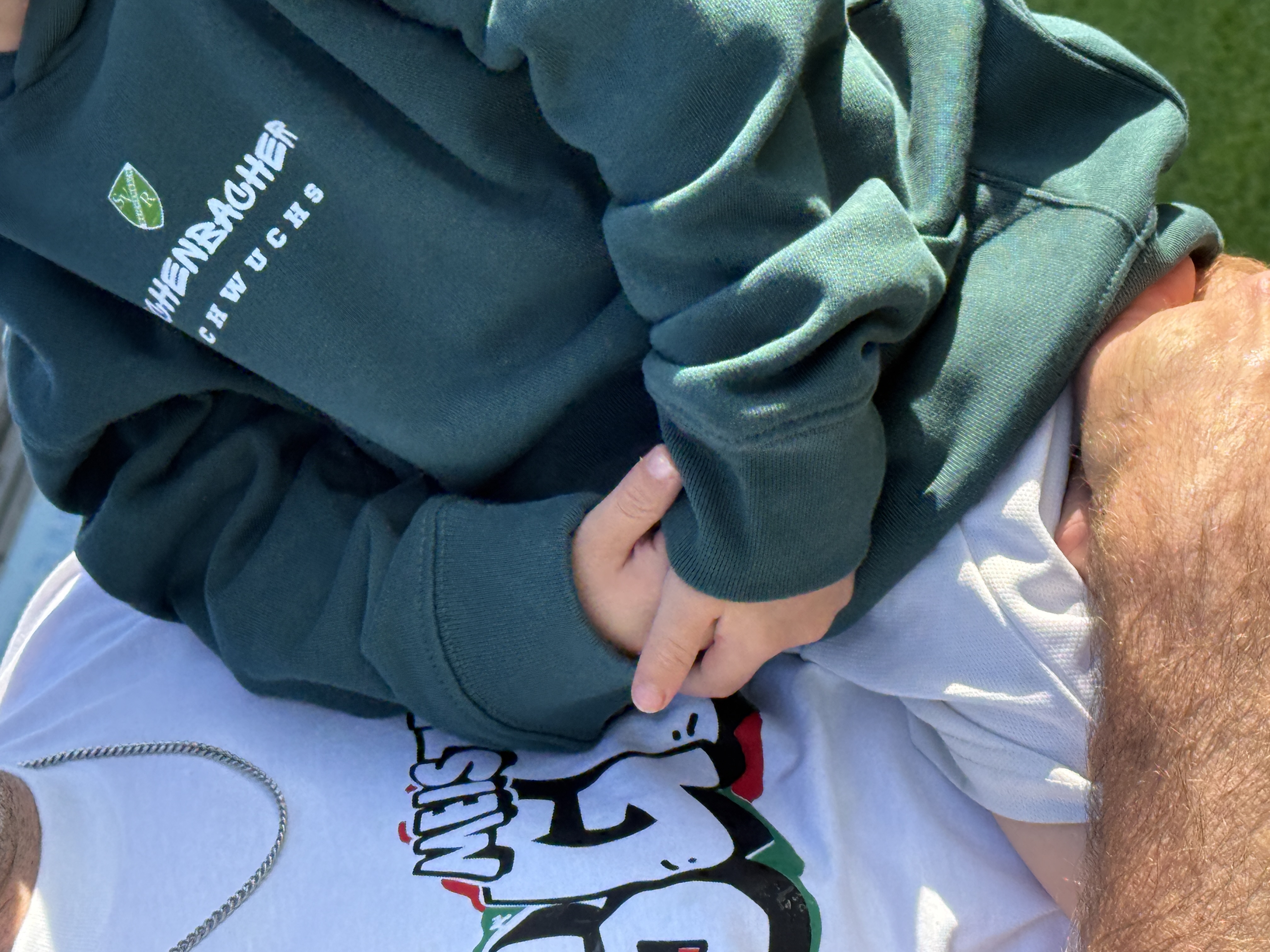 SVR Nachwuchs — Kids Hoodie — getragen